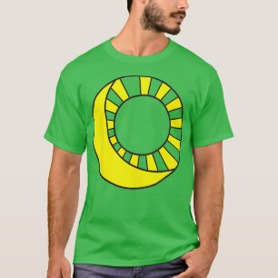 Sol Måne Stars Earth Astrology Astronomer Astronom T Shirt