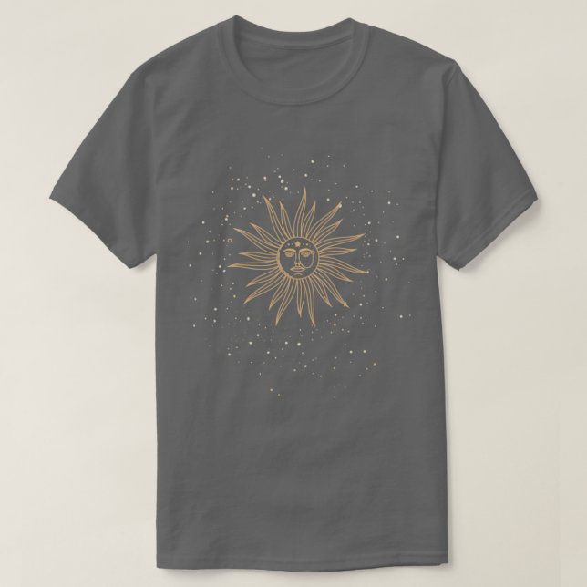 Sol Måne Stars T Shirt (Design framsida)