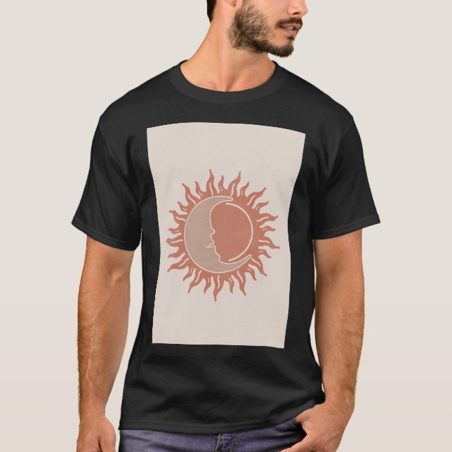 Sol Måne T Shirt (Framsida)