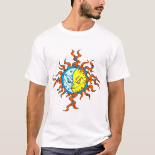 Sol/måne T Shirt