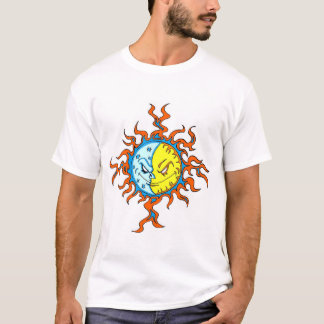 Sol/måne T Shirt