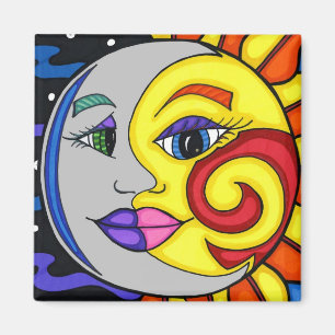 Sol- & månemagnet magnet