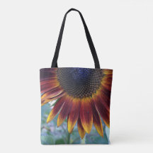 Sol Mix Solros Tote Bag i kvällstid
