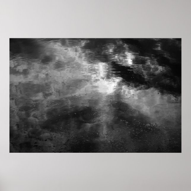 Sol, moln, Vatten och Duckweed. Poster (Framsidan)