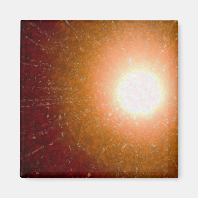 Sol Mosaic Magnet (Framsidan)
