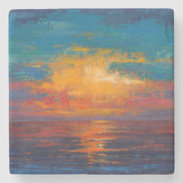 Sol ned II Underlägg Sten (Framsidan)