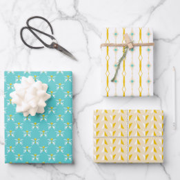 Sol och hav-serie 6 Set presentpapper