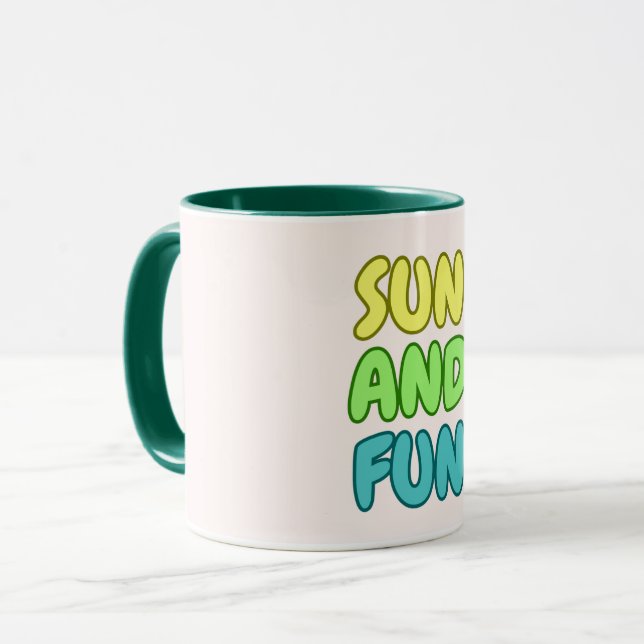 Sol Och Kul Mugg (Framsida vänster)