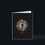 Sol Och Måne Celestial Boho Mystisk Hippie 90 Tal  Kort<br><div class="desc">Sol Och Måne Celestial Boho Mystisk Hippie 90 Tal _2</div>