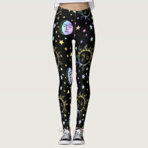 Sol och Måne Celestial Leggings