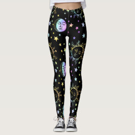 Sol och Måne Celestial Leggings