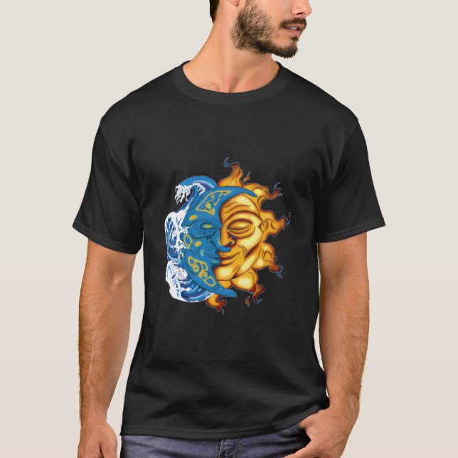 Sol och Måne Duality T Shirt (Framsida)