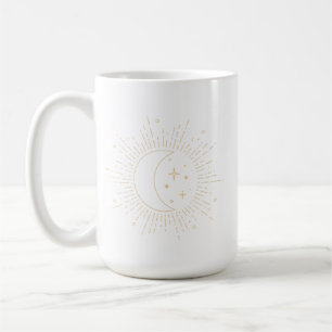 Sol och måne kaffemugg