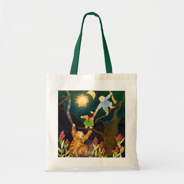 Sol och Måne: koreansk folkval Tygkasse (Framsidan)