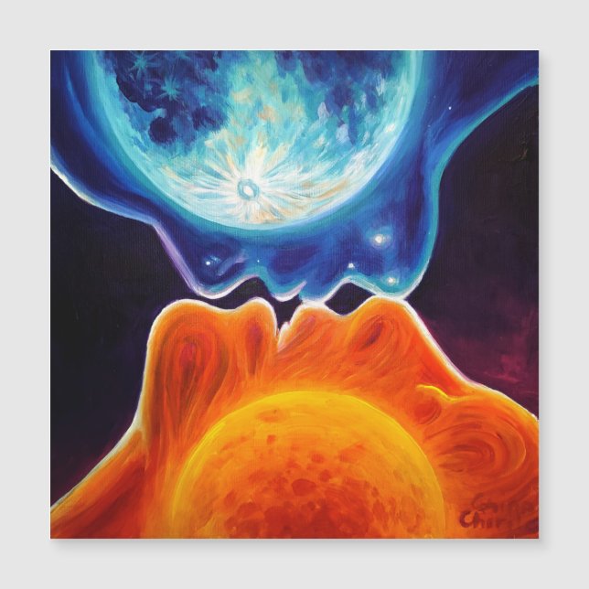 Sol och måne kyss (Framsida)