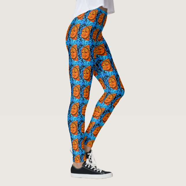 Sol och Måne Leggings (Höger)