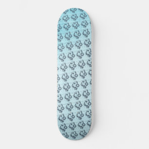 Sol och måne mini skateboard bräda 18,5 cm