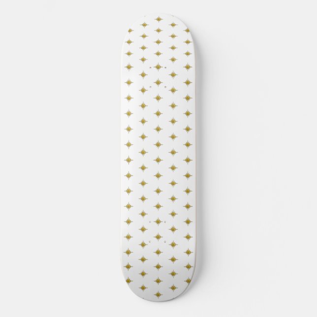 Sol och Måne Mini Skateboard Bräda 18,5 Cm (Framsida)