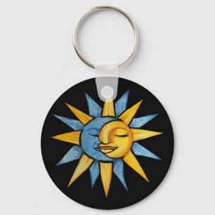 Sol och Måne Nyckelring