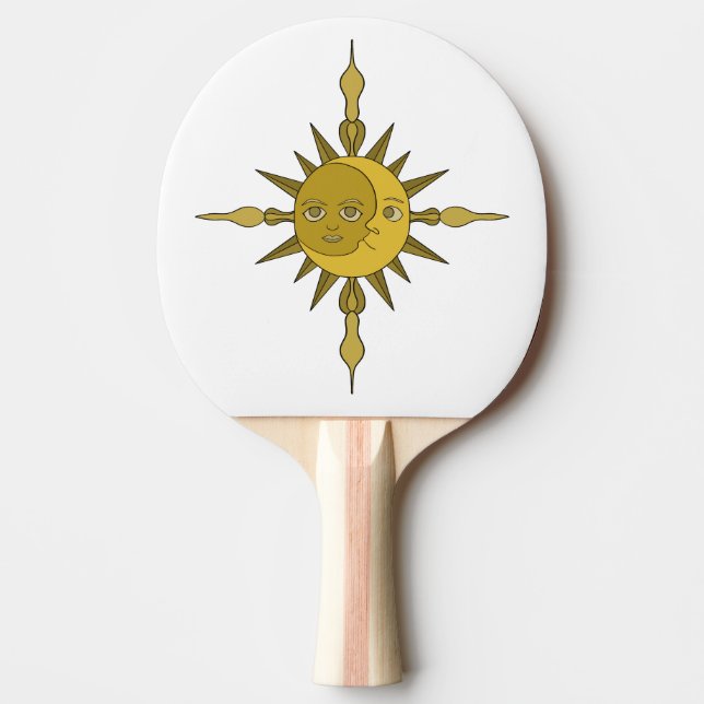 Sol och Måne Pingisracket (Framsidan)