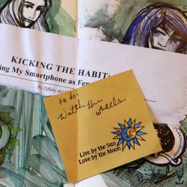 Sol och Måne Post-it Block (Skapare uppladdad)