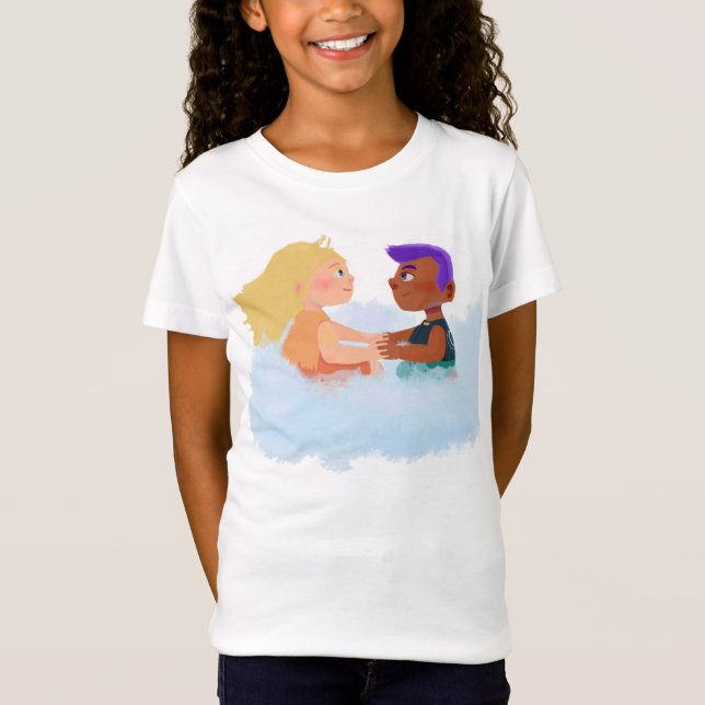 Sol och måne t shirt (Framsida)