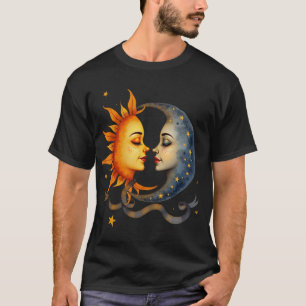 Sol och måne t shirt
