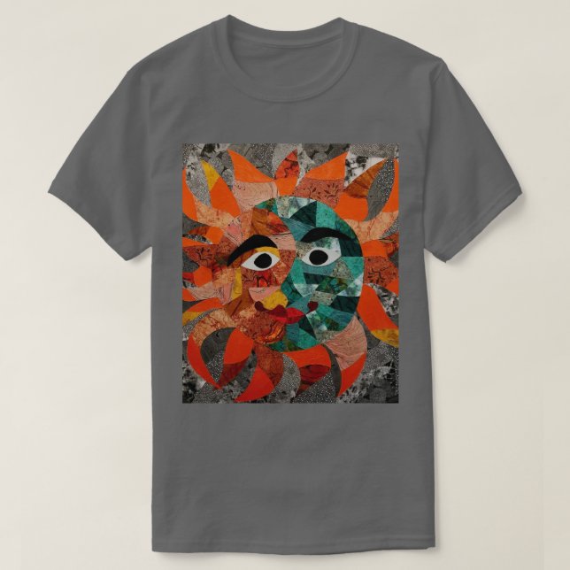 Sol och Måne T-Shirt (Design framsida)
