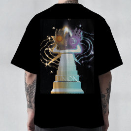 Sol och måne t shirt