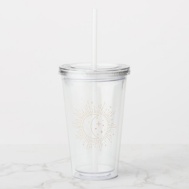Sol och måne take away mugg (Framsida)