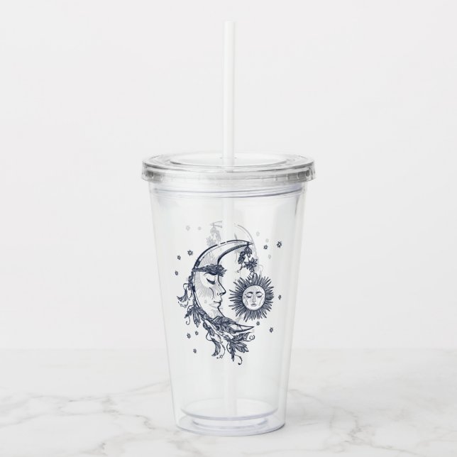 Sol och måne take away mugg (Framsida)