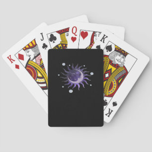 Sol och Måne Whimsigothic Gothic Witchy Witch Casinokort