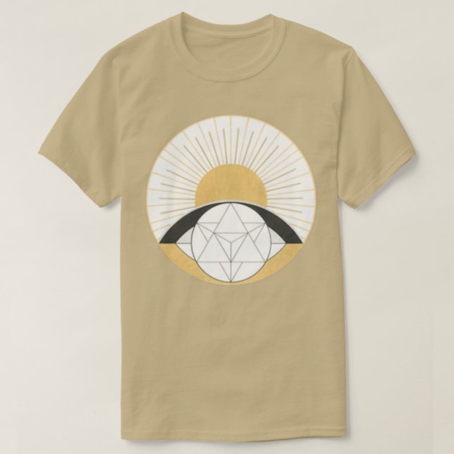 Sol och Merkabah small mönster T Shirt (Design framsida)
