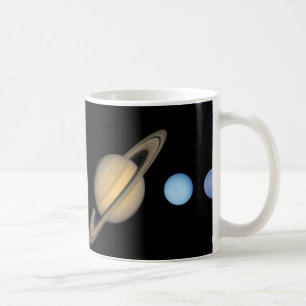 Sol och planet kaffemugg