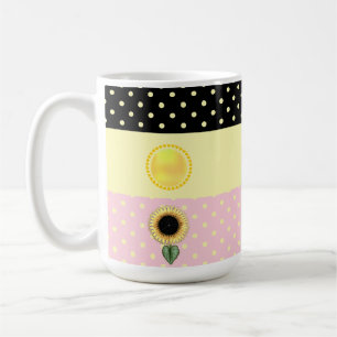 Sol och prickar kaffemugg