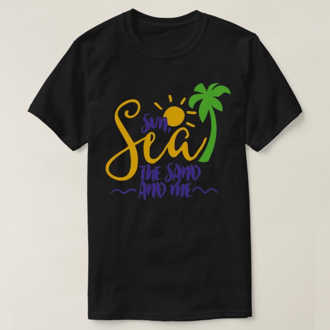 Sol och Sand T Shirt (Design framsida)