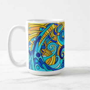 Sol och sjön kaffemugg