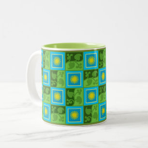 Sol och Skugga tvåtonskaffe Mugg