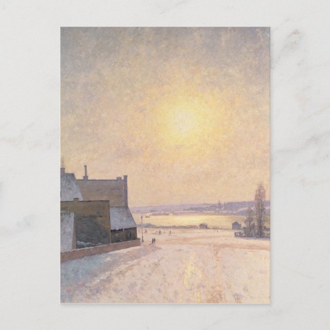 Sol och Snö, scenen från Stockholm Vykort (Framsida)