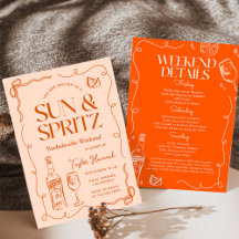 Sol och Spritz Bachelorette Helg Itinerary