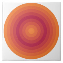 Sol Orange Viva Magenta Circles