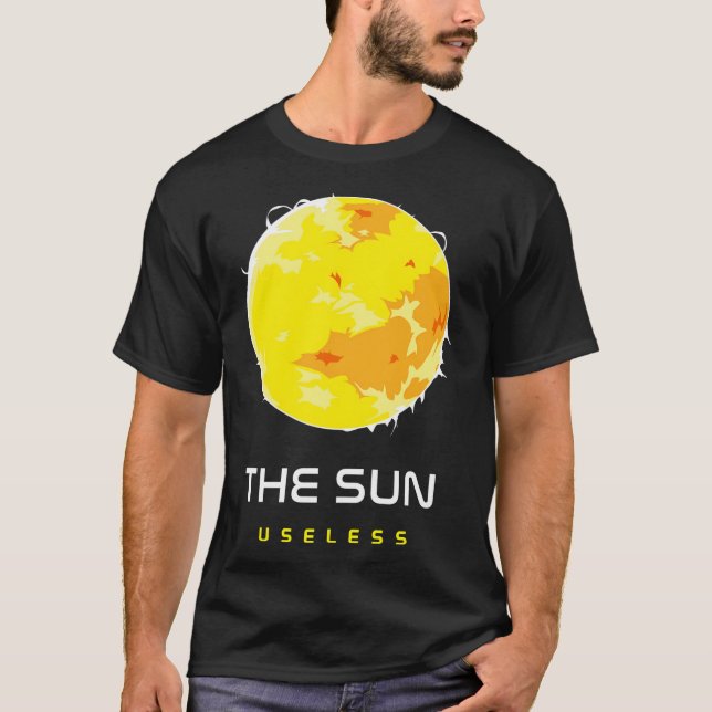 Sol - osjälviskt. Utrymme T Shirt (Framsida)