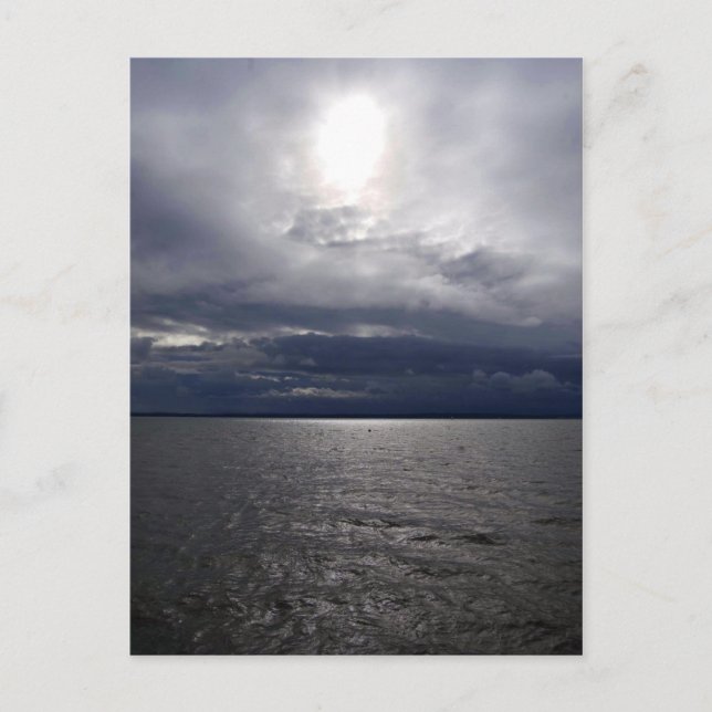 Sol över lösningsmedlet vykort (Framsida)