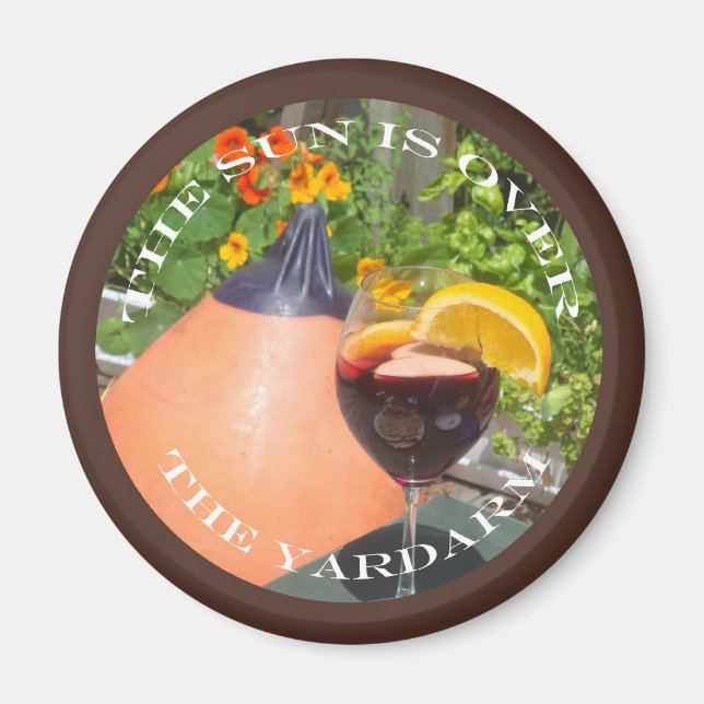 Sol Över Yardarm Magnet (Framsidan)