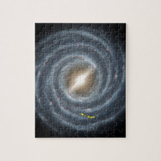 Sol på Milky Way NASA Pussel
