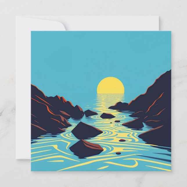 Sol på vatten (Framsida)