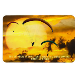 Sol Paragliders Scientist Quotation Magnet