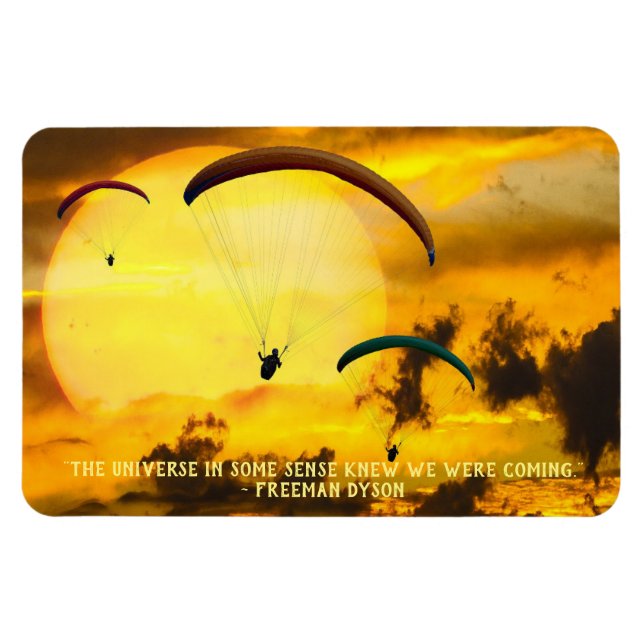 Sol Paragliders Scientist Quotation Magnet (Horisontell)