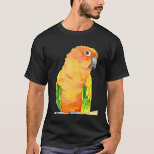 Sol Parakeet Watercolor Bird Parrot Conure Paint P T Shirt