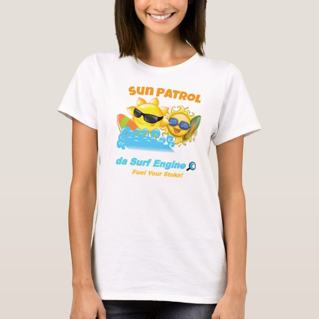 Sol Patrol Surfing T-Shirt (Framsida)